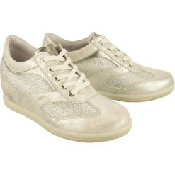 IGI&CO 5783 2/00 srebrny, półbuty (sneakersy) damskie. Szare koturny damskie IGI&CO, bez obcasa, na koturnie, bez zapięcia. Za 449,90 zł.