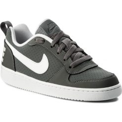 Buty NIKE - Court Borough Low (GS) 839985 002 Cool Grey/White. Szare sneakersy damskie Nike, ze skóry ekologicznej. W wyprzedaży za 159,00 zł.