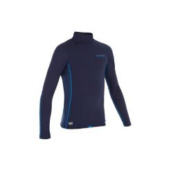 TOP UV z polaru termiczny JR. Niebieskie bluzki dziewczęce marki OLAIAN, s, z polaru. Za 49,99 zł.