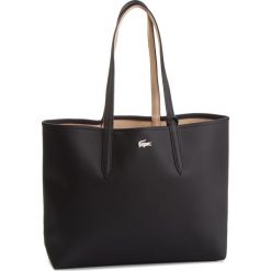 Torebka LACOSTE - Shopping Bag NF2142AA Black Warm Sand A91. Brązowe torebki klasyczne damskie Lacoste, bez wzorów, ze skóry ekologicznej, klasyczne, bez dodatków. W wyprzedaży za 379,00 zł.