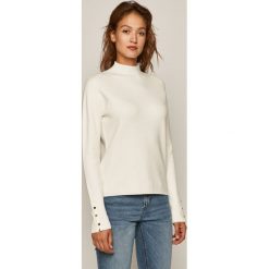 Medicine - Sweter Timeless Black. Białe swetry damskie MEDICINE, s, bez wzorów, z poliesteru, z długim rękawem, długie, bez kaptura. Za 139,90 zł.