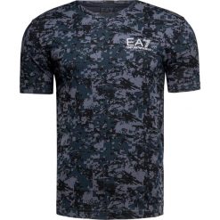 T-shirt EA7 EMPORIO ARMANI Print|Szary|Czarny. Szare t-shirty męskie marki EA7 Emporio Armani, z bawełny. Za 238,00 zł.