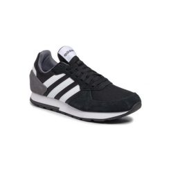 ADIDAS 8K B44650. Czarne buty sportowe męskie Adidas, ze skóry, bez zapięcia. Za 249,99 zł.