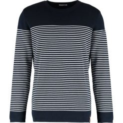 Swetry klasyczne męskie: Knowledge Cotton Apparel Sweter total eclipse
