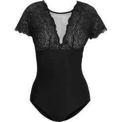Chantelle PYRAMIDE Body black. Czarne bluzki body Chantelle, z elastanu. Za 369,00 zł.