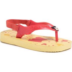 Sandały HAVAIANAS - N.B.D.Classics Fc 41370077598 Lemon Yellow. Czerwone sandały dziewczęce Havaianas, z tworzywa sztucznego, bez zapięcia. W wyprzedaży za 59,00 zł.