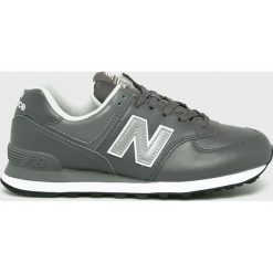 New Balance - Buty ML574LPC. Szare buty sportowe męskie marki New Balance, z materiału, na sznurówki. W wyprzedaży za 299,90 zł.