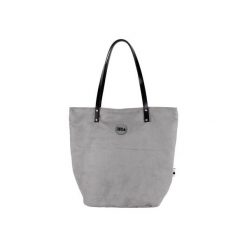 Torebki klasyczne damskie: TORBA MYSZA SIMPLE SZARA #BLACK