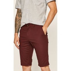 Tom Tailor Denim - Szorty. Brązowe spodenki i szorty męskie TOM TAILOR DENIM, bez wzorów, z elastanu, casualowe. W wyprzedaży za 99,90 zł.