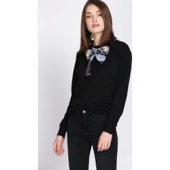 Swetry damskie: Czarny Sweter Messy
