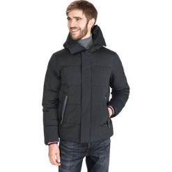 Tommy Hilfiger Kurtka Czarny. Czarne płaszcze męskie TOMMY HILFIGER, na jesień, l, bez wzorów, z elastanu. Za 1267,95 zł.