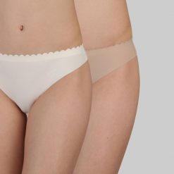 Body i gorsety: Stringi (zestaw 2 sztuki), mikrofibra Body Touch