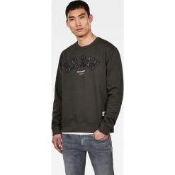 G-Star Raw - Bluza. Niebieskie bluzy męskie G-Star RAW, s, z aplikacjami, z elastanu, retro, z okrągłym kołnierzem, bez rękawów, bez kaptura. W wyprzedaży za 339,90 zł.