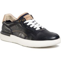 Sneakersy WRANGLER - Discovery Low WM01180A Navy 016. Niebieskie sneakersy męskie Wrangler, bez zapięcia. W wyprzedaży za 319,00 zł.