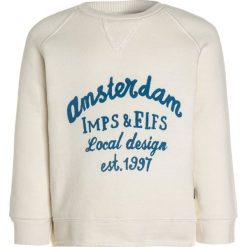 Bluzy chłopięce: Imps&Elfs ZGREEN BABY LONG SLEEVE Bluza feather white