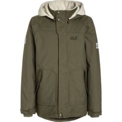 Jack Wolfskin GREAT BEAR Kurtka zimowa woodland green. Zielone kurtki sportowe męskie Jack Wolfskin, na zimę, z poliesteru. W wyprzedaży za 455,20 zł.