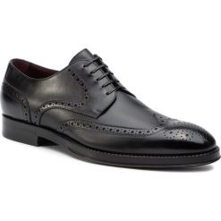Półbuty BOSS - T-Legend 50397825 10212299 01 Black 001. Czarne buty wizytowe męskie Boss, ze skóry, bez zapięcia. Za 2189,00 zł.