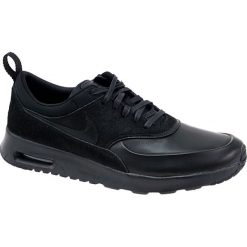 Nike Wmns Air Max Thea Premium 616723-011 38 Czarne. Czarne buty sportowe damskie Nike, bez wzorów, ze skóry, sportowe. W wyprzedaży za 399,99 zł.