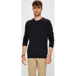 Mustang - Sweter. Niebieskie swetry klasyczne męskie marki Mustang, xl, z bawełny, z okrągłym kołnierzem. W wyprzedaży za 119,90 zł.