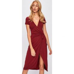 Emporio Armani - Sukienka plażowa. Zielone stroje kąpielowe damskie Emporio Armani, xs, bez wzorów, z elastanu. Za 399,90 zł.