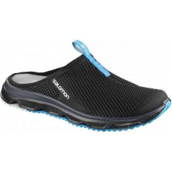 Chodaki męskie: Salomon Klapki Męskie Rx Slide 3.0 Black/Black/Hawaiian Surf 41.3