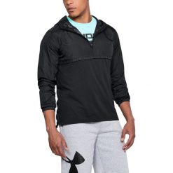 Kurtki sportowe męskie: Under Armour Kurtka męska WIND ANORAK czarna r. L (1311107-001)