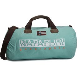 Torba NAPAPIJRI - Bering 1 N0YGOR Pale Green New P77. Zielone torby podróżne Napapijri, bez wzorów, z materiału. W wyprzedaży za 319,00 zł.