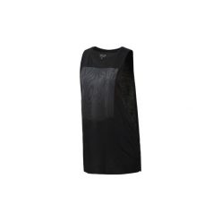 Topy na ramiączkach / T-shirty bez rękawów Reebok Sport Koszulka bez rękawów Moire Muscle. Czarne topy damskie marki Reebok Sport, s. Za 149,00 zł.