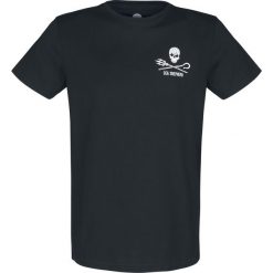 Sea Shepherd Jolly Roger T-Shirt czarny. Czarne t-shirty męskie z nadrukiem Sea Shepherd, s, z bawełny. Za 99,90 zł.