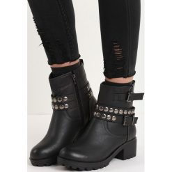 Czarne Botki Pack a Rod. Czarne buty zimowe damskie Born2be, na niskim obcasie, na platformie. Za 99,99 zł.