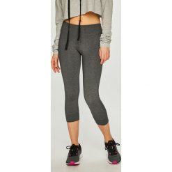 Reebok - Legginsy. Szare spodnie damskie Reebok, s, z elastanu. W wyprzedaży za 129,90 zł.