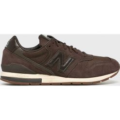 New Balance - Buty MRL996SG. Brązowe halówki męskie marki New Balance, z materiału, na sznurówki. W wyprzedaży za 369,90 zł.