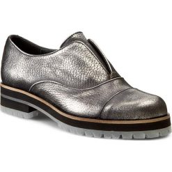 Półbuty POLLINI - SA10104G00TF090A Bott Bronzo. Szare półbuty damskie Pollini, ze skóry, eleganckie, na sznurówki. W wyprzedaży za 709,00 zł.