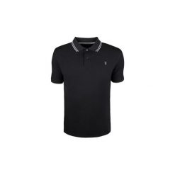 Koszulki polo z krótkim rękawem Trussardi 32T00138 / Polo 2 Bottoni. Czarne koszulki męskie Trussardi, s, bez wzorów, polo, z krótkim rękawem, krótkie. Za 199,00 zł.