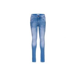 Name it Tarzan Girls Spodnie Jeans medium blue denim. Niebieskie spodnie niemowlęce marki Name it, z bawełny. Za 124,99 zł.