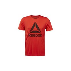 T-shirty z krótkim rękawem Reebok Sport Koszulka WOR Graphic Tech. Czerwone koszulki męskie marki Reebok Sport, s, bez wzorów, sportowe, bez kołnierzyka, krótkie. Za 99,95 zł.