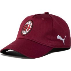 Czapka z daszkiem PUMA - ACM Team Cap 2.0 02271 08 Cordovan/Puma Black. Czerwone czapki męskie Puma, bez wzorów, z bawełny. Za 99,99 zł.