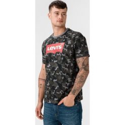 Levi's Housemark Koszulka Czarny. Czarne podkoszulki męskie Levi's®, s, bez wzorów, z bawełny, bez kołnierzyka, krótkie. Za 137,95 zł.