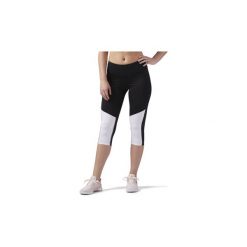 Legginsy i Rajstopy Reebok Sport Legginsy Workout Ready Capri. Czarne legginsy sportowe damskie marki Reebok Sport. Za 139,00 zł.