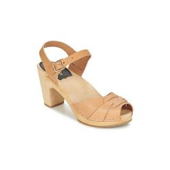Sandały Swedish hasbeens PEEP TOE SUPER HIGH. Brązowe sandały damskie marki Swedish hasbeens. Za 615,30 zł.