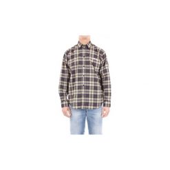 Koszule z długim rękawem Msgm 2540ME08184567. Szare koszule męskie MSGM, m, bez wzorów, bez kołnierzyka, z długim rękawem. Za 882,88 zł.