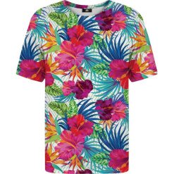 Bluzki, topy, tuniki: T-shirt ze wzorem Jungle Flowers