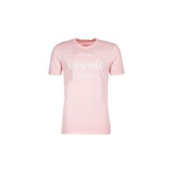 T-shirty z krótkim rękawem Jack Jones JORSTEPHAN. Różowe t-shirty męskie Jack & Jones, s, bez wzorów, bez kołnierzyka, krótkie. Za 55,30 zł.