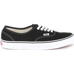 Vans Authentic Tenisówki Czarny. Czarne trampki męskie Vans, z materiału. Za 249,95 zł.