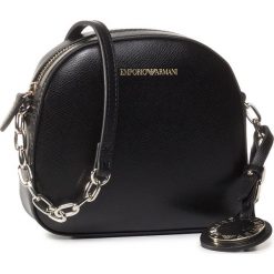 Torebka EMPORIO ARMANI - Y3B129 YH15A 88058 Nero/Rosso. Czarne listonoszki damskie Emporio Armani, na co dzień, bez wzorów, ze skóry ekologicznej, eleganckie, bez dodatków. W wyprzedaży za 539,00 zł.