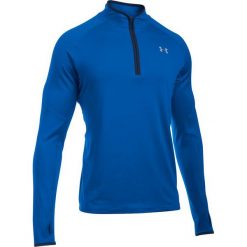 Under Armour NoBreaks 1/4 Zip-UBL 1285037-907. Niebieskie bluzy męskie Under Armour, s, bez wzorów, z poliesteru, bez kołnierzyka, bez rękawów, bez kaptura. W wyprzedaży za 199,99 zł.