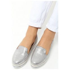 Trampki damskie slip on: Szare Slip on Vest