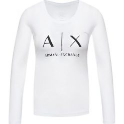 Bluzka Armani Exchange 8NYTDG YJ16Z 1000. Białe bluzki damskie Armani Exchange, s, bez wzorów, z bawełny, bez kołnierzyka, bez rękawów. W wyprzedaży za 169,00 zł.