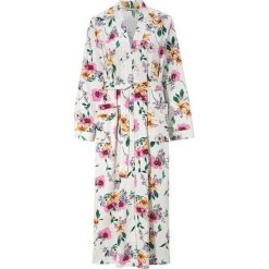 Cellbes Kimono złamana biel w kwiaty female biały/ze wzorem 54/56. Białe szlafroki damskie Cellbes, w kwiaty, z dżerseju, bez rękawów, bez kaptura. Za 179,00 zł.