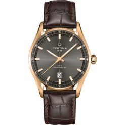 RABAT ZEGAREK CERTINA DS 1 Powermatic 80 C029.407.36.081.00. Szare zegarki męskie CERTINA, ze stali. W wyprzedaży za 3190,00 zł.